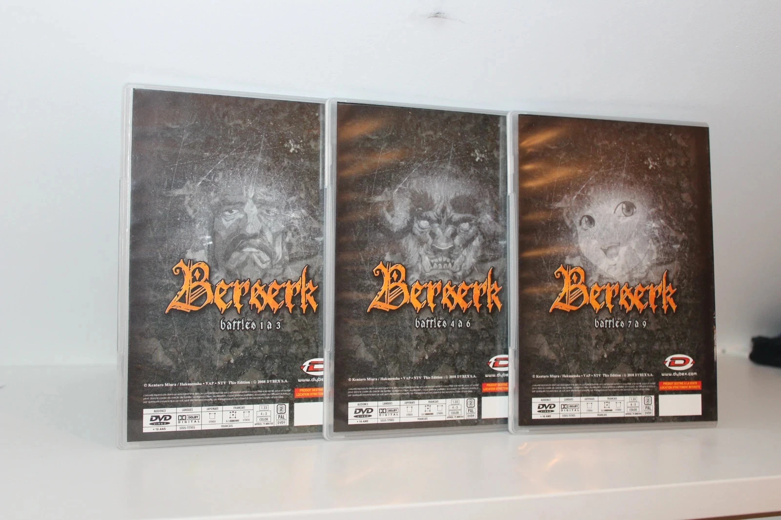 DVD x3 Berserk 1 – photo 4